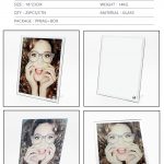 Moldura de Vidro BL-01